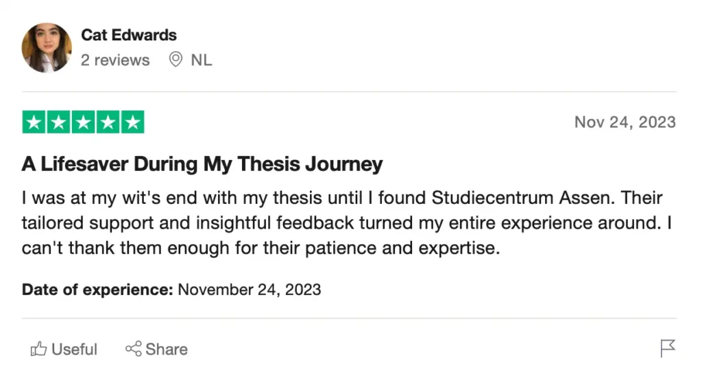 Reviews of Thesis Writing Services