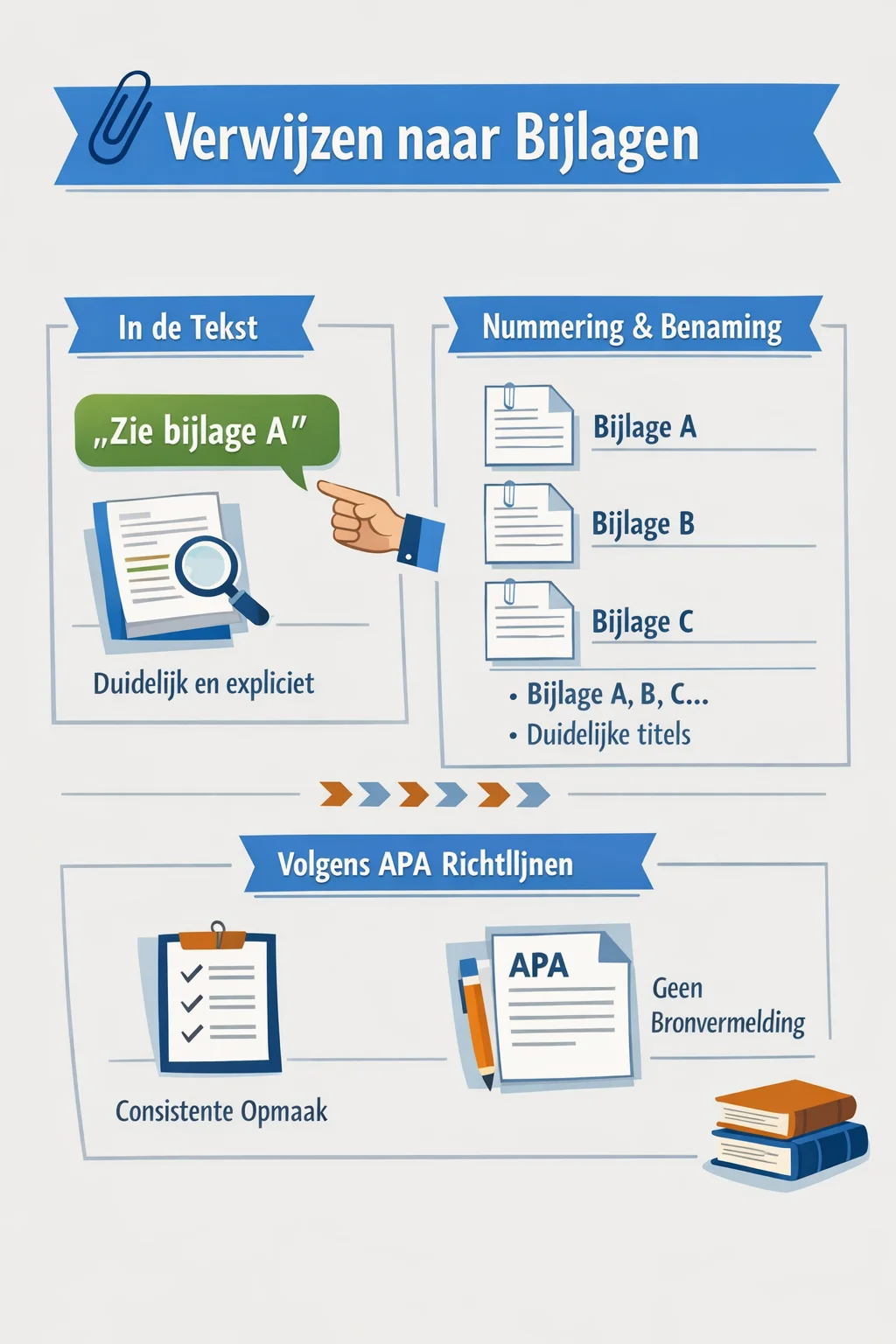 Hoe verwijs je naar een bijlage in je scriptie? Uitleg en voorbeelden 21 Hoe verwijs je naar een bijlage in de tekst?