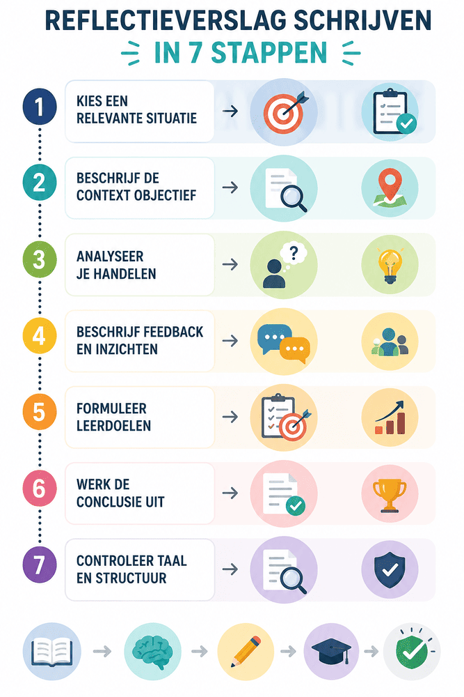 Reflectieverslag schrijven in 7 stappen